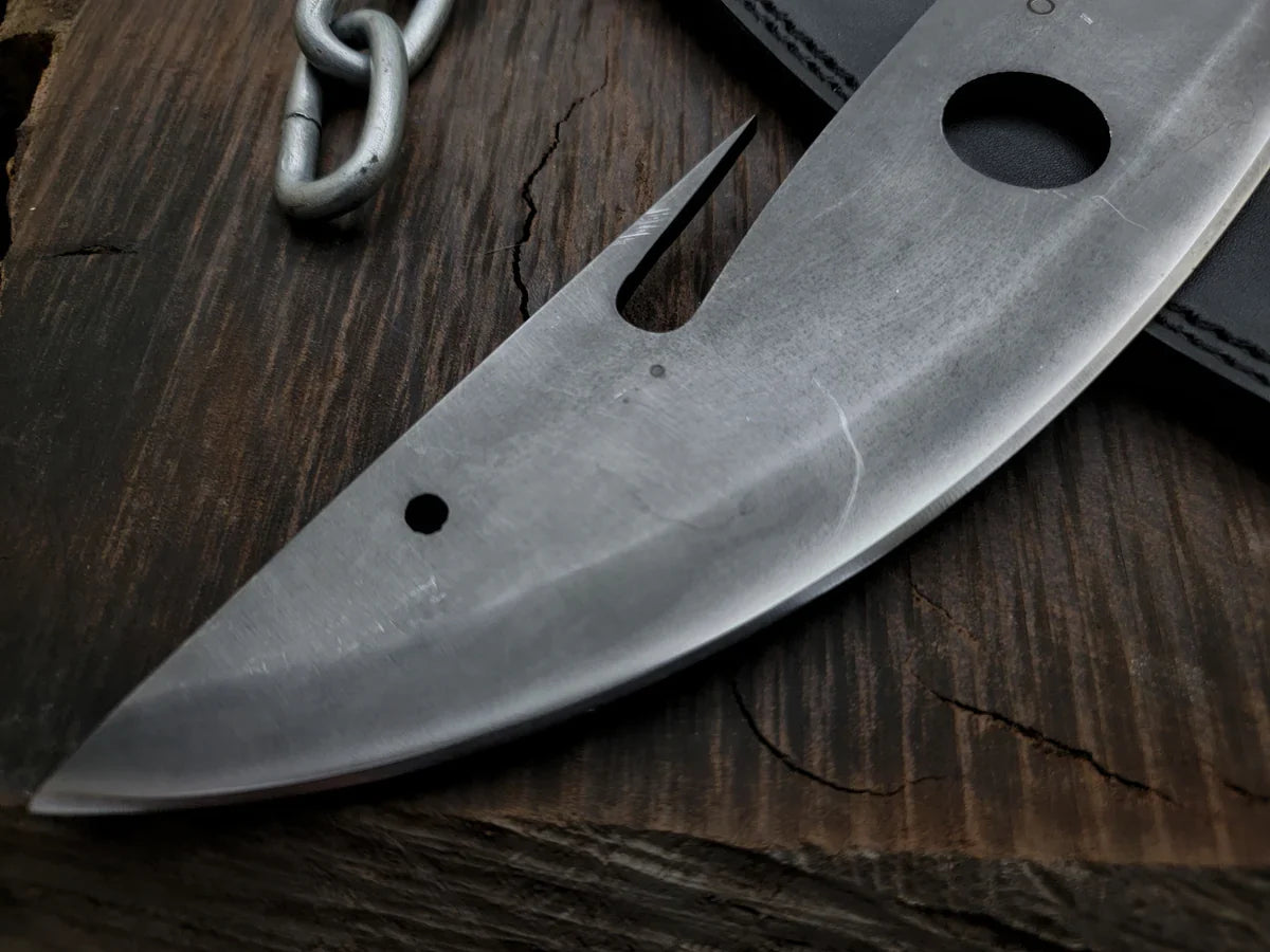 Handmade Destiny 2 Gun Slinger Replica Knife with Leather Sheath - Vortex Blades
