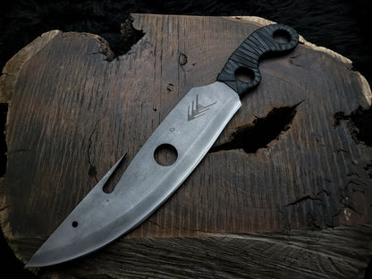 Handmade Destiny 2 Gun Slinger Replica Knife with Leather Sheath - Vortex Blades