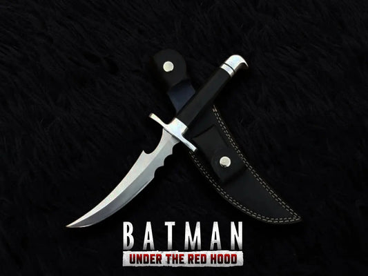 Batman: Under the Red Hood Replica Knives with Leather Sheath - Vortex Blades