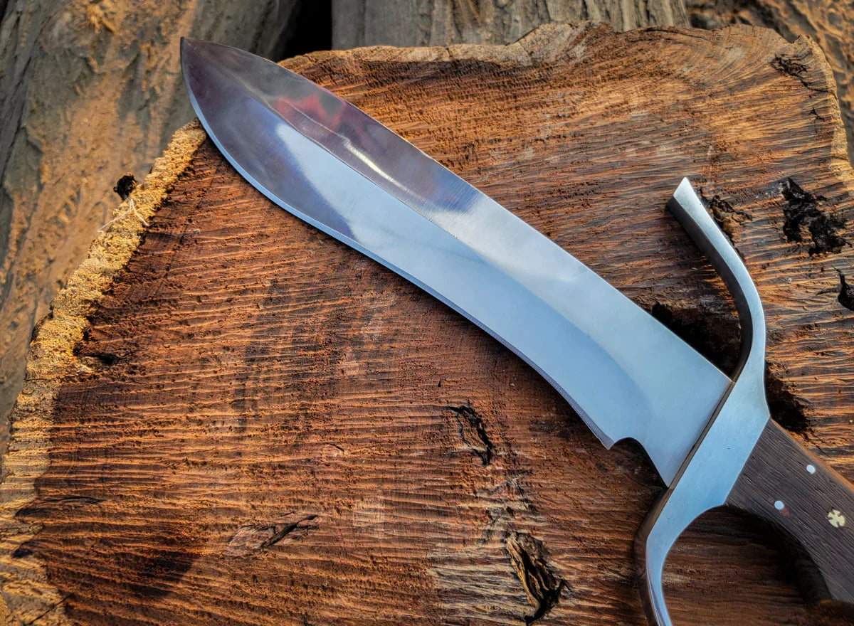 Handmade Wingchun Replica Butterfly Swords With Leather Sheath - Vortex Blades