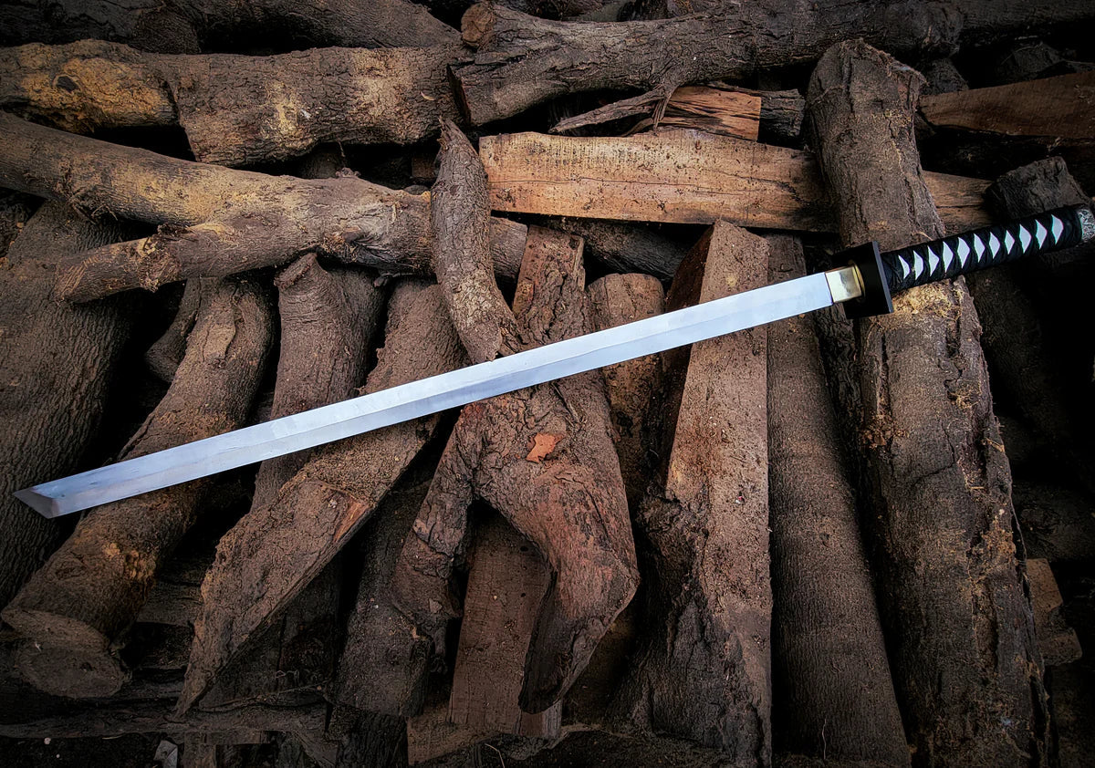 Japanese Samurai Katana Sword Custom Full Tang - Vortex Blades