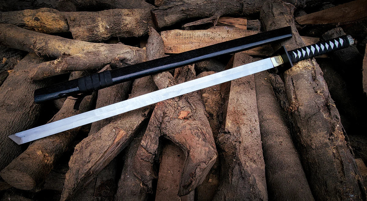 Japanese Samurai Katana Sword Custom Full Tang - Vortex Blades