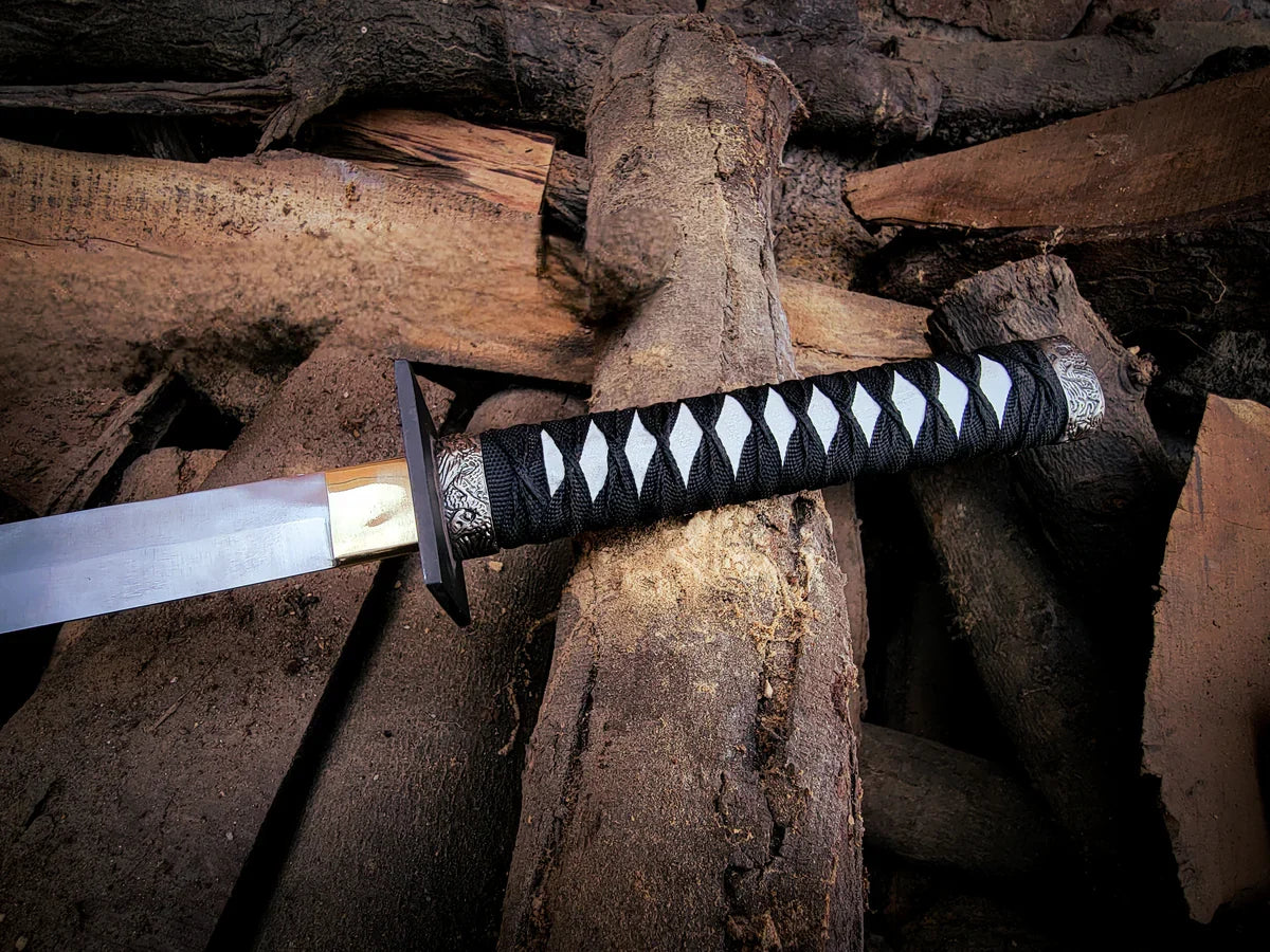 Japanese Samurai Katana Sword Custom Full Tang - Vortex Blades