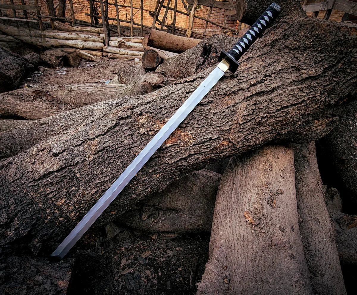 Japanese Samurai Katana Sword Custom Full Tang - Vortex Blades