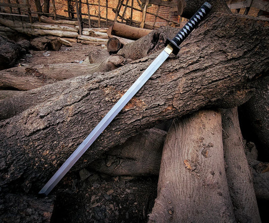 Japanese Samurai Katana Sword Custom Full Tang - Vortex Blades