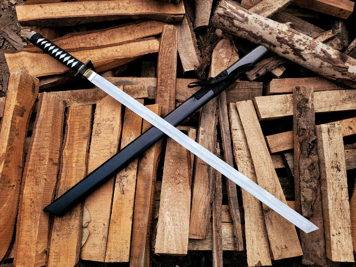 Japanese Samurai Katana Sword Custom Full Tang - Vortex Blades