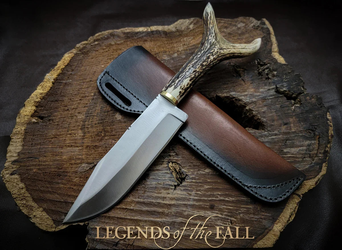 Legends of the Fall Movie Replica Knife (Full Handle) with Premium Leather Sheath - Vortex Blades