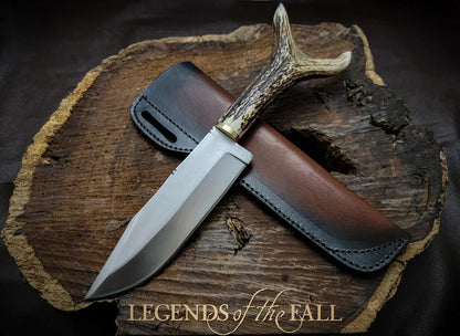 Legends of the Fall Movie Replica Knife (Full Handle) with Premium Leather Sheath - Vortex Blades