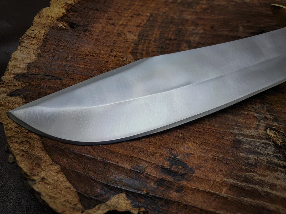 Famous Movie Inglourious Basterds Aldo Raine Replica Knife with Premium Leather Sheath - Vortex Blades