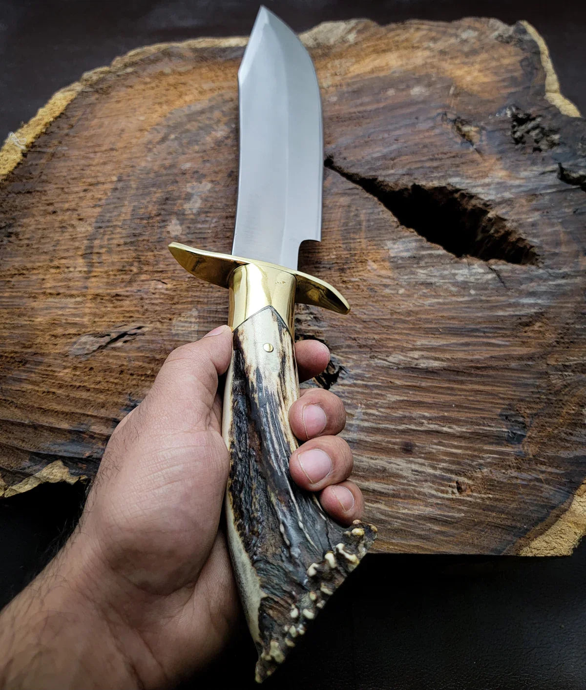 Famous Movie Inglourious Basterds Aldo Raine Replica Knife with Premium Leather Sheath - Vortex Blades
