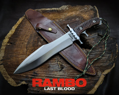 Last Blood Replica: Handmade Rambo V "HeartStopper" Replica Knife - Vortex Blades