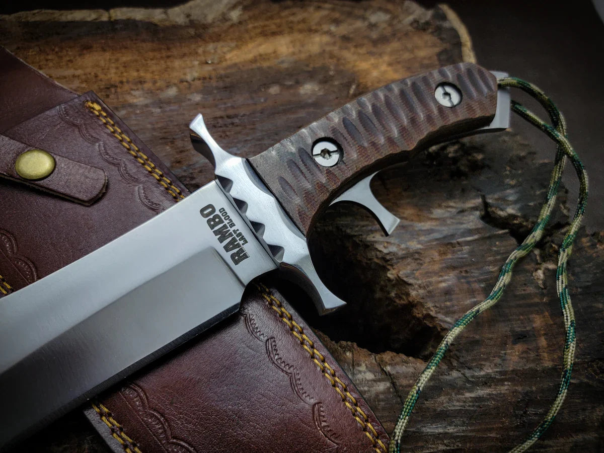 Last Blood Replica: Handmade Rambo V "HeartStopper" Replica Knife - Vortex Blades