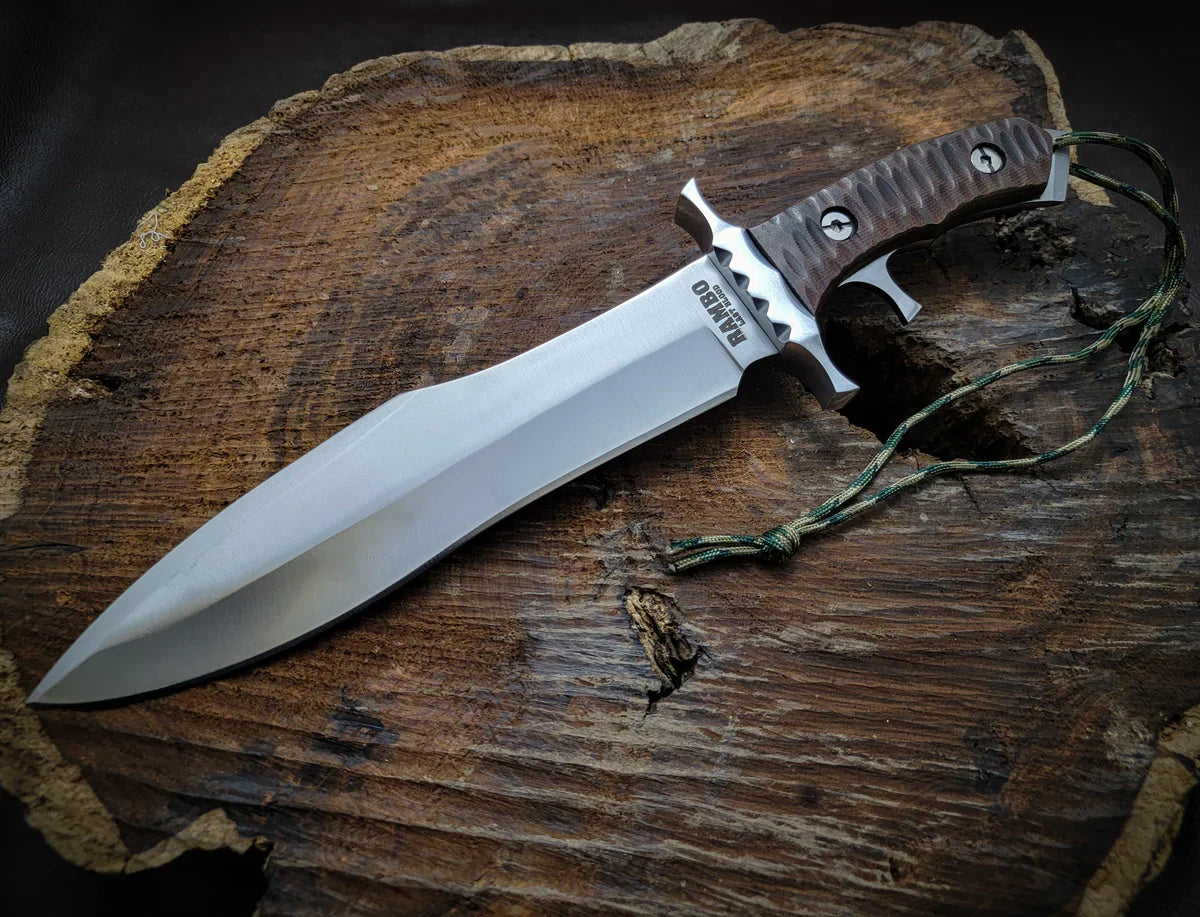 Last Blood Replica: Handmade Rambo V "HeartStopper" Replica Knife - Vortex Blades