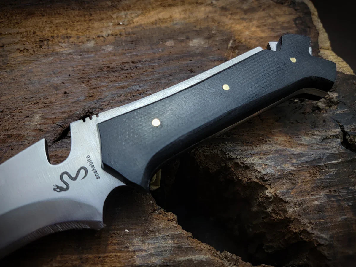 Resident Evil Jack Krauser Replica Knife with Premium Leather Sheath - Vortex Blades