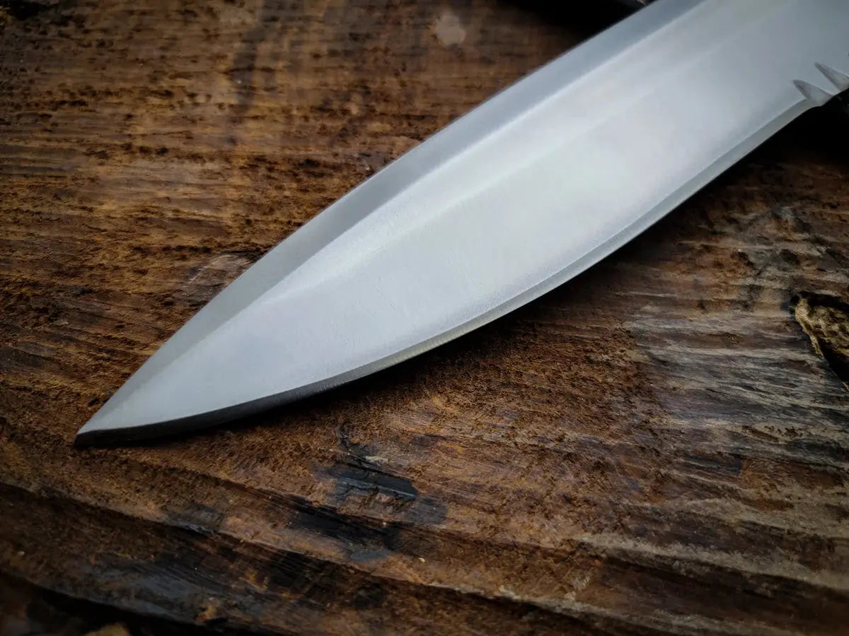 Custom Handmade Resident Evil 4 Leon Kennedy's Replica Full Tang Knife - Vortex Blades