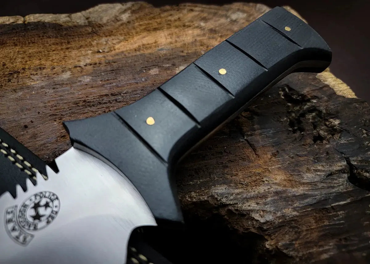 Custom Handmade Resident Evil 4 Leon Kennedy's Replica Full Tang Knife - Vortex Blades