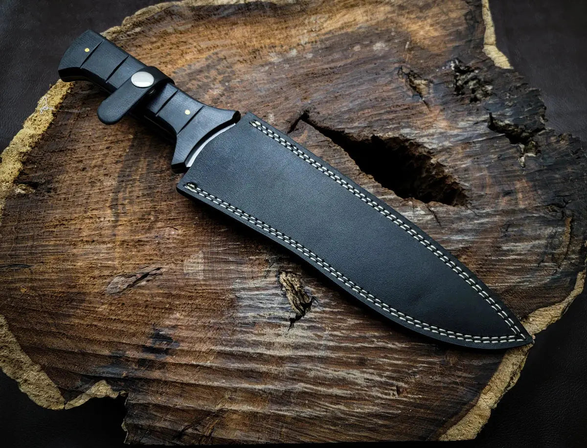 Custom Handmade Resident Evil 4 Leon Kennedy's Replica Full Tang Knife - Vortex Blades
