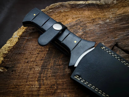 Custom Handmade Resident Evil 4 Leon Kennedy's Replica Full Tang Knife - Vortex Blades