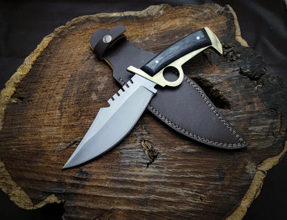 The Walking Dead: Daryl Dixon Replica Finger Guard Bowie Knife - Vortex Blades