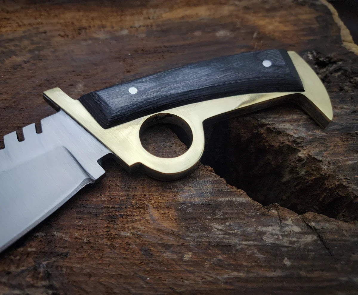The Walking Dead: Daryl Dixon Replica Finger Guard Bowie Knife - Vortex Blades
