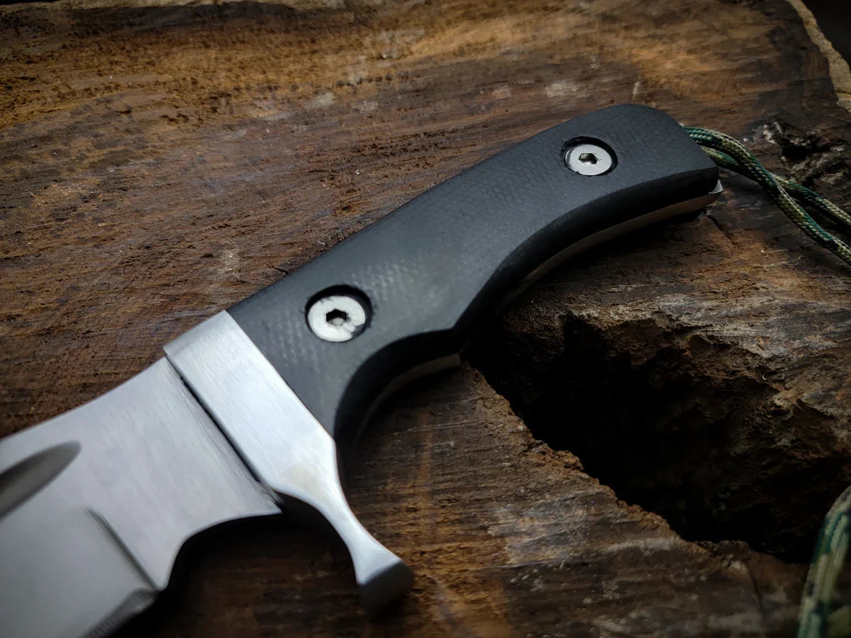 RAMBO V Replica Bowie Knife with Leather Sheath - Vortex Blades