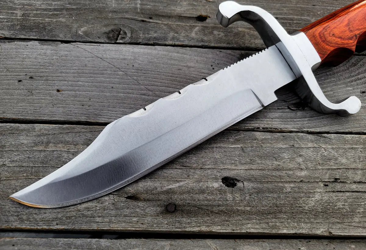Custom Handmade Jumanji Replica knife with Leather Sheath - Vortex Blades