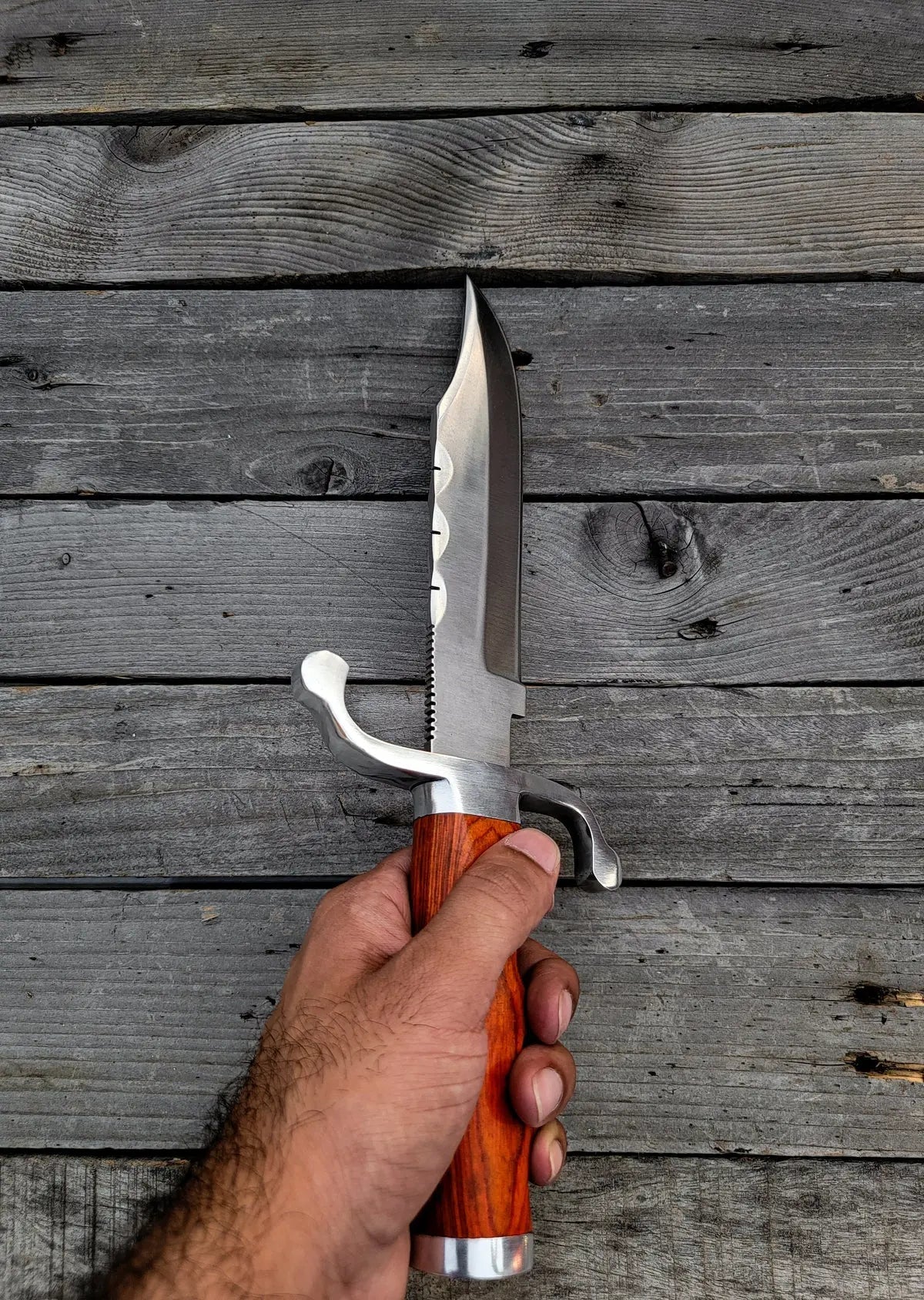 Custom Handmade Jumanji Replica knife with Leather Sheath - Vortex Blades