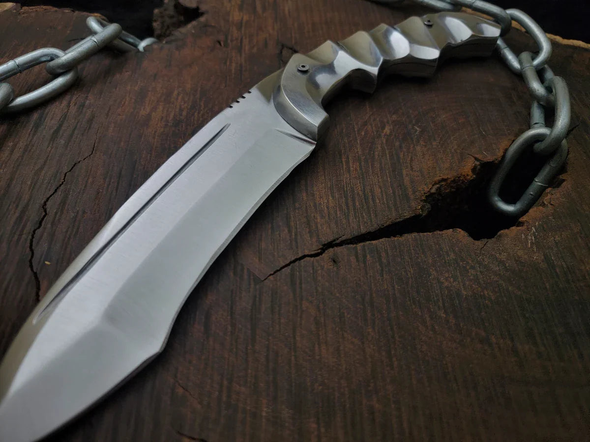 Exclusive Tekken 8 Victor Chevalier Replica Tactical Knife - Vortex Blades