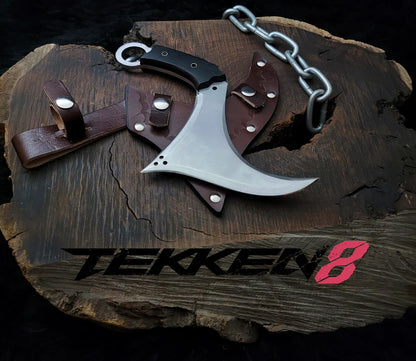 Exclusive Tekken 8 Victor Chevalier Replica Curved Knife - Vortex Blades