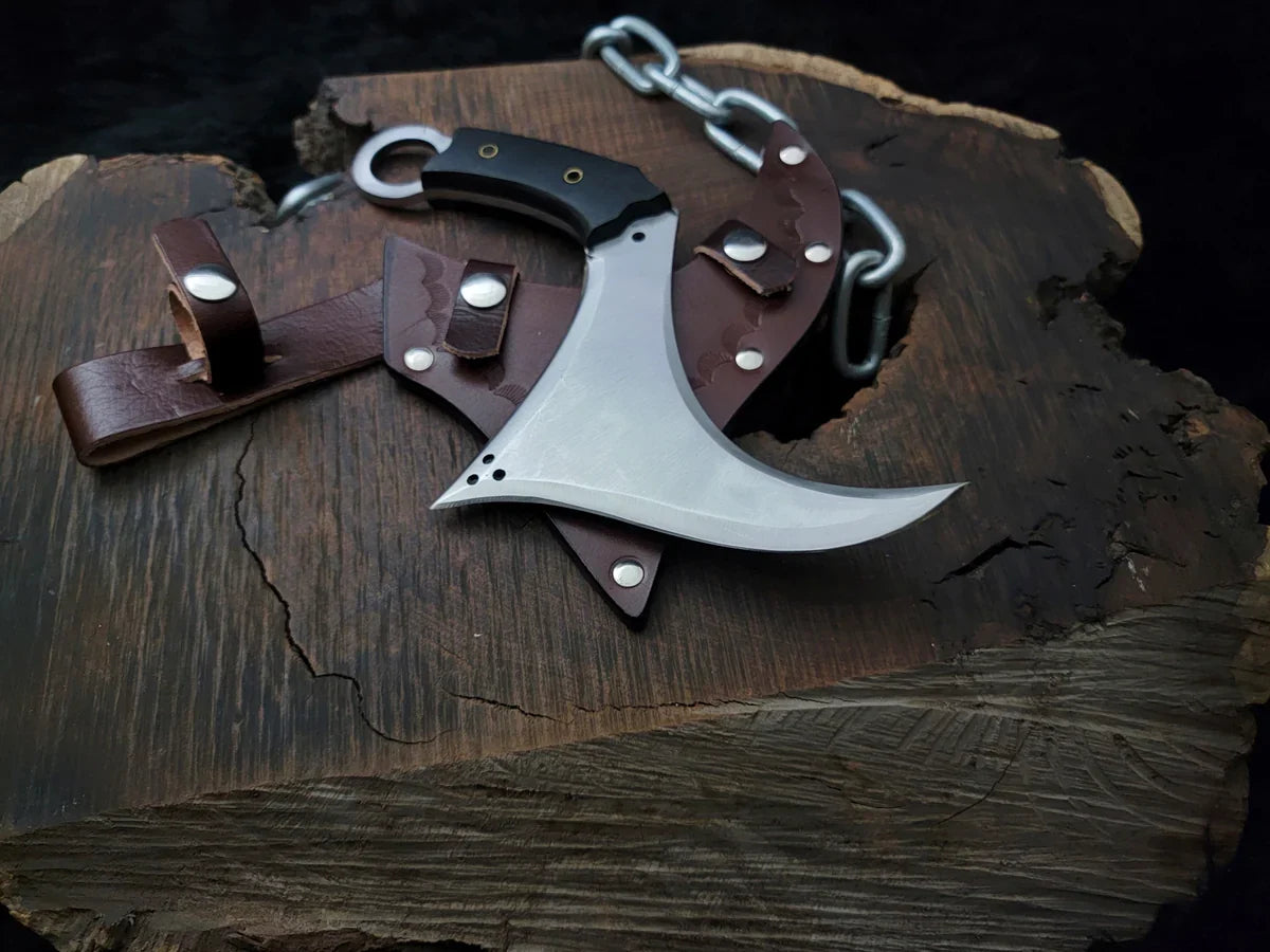 Exclusive Tekken 8 Victor Chevalier Replica Curved Knife - Vortex Blades