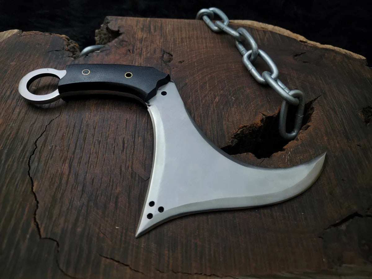 Exclusive Tekken 8 Victor Chevalier Replica Curved Knife - Vortex Blades