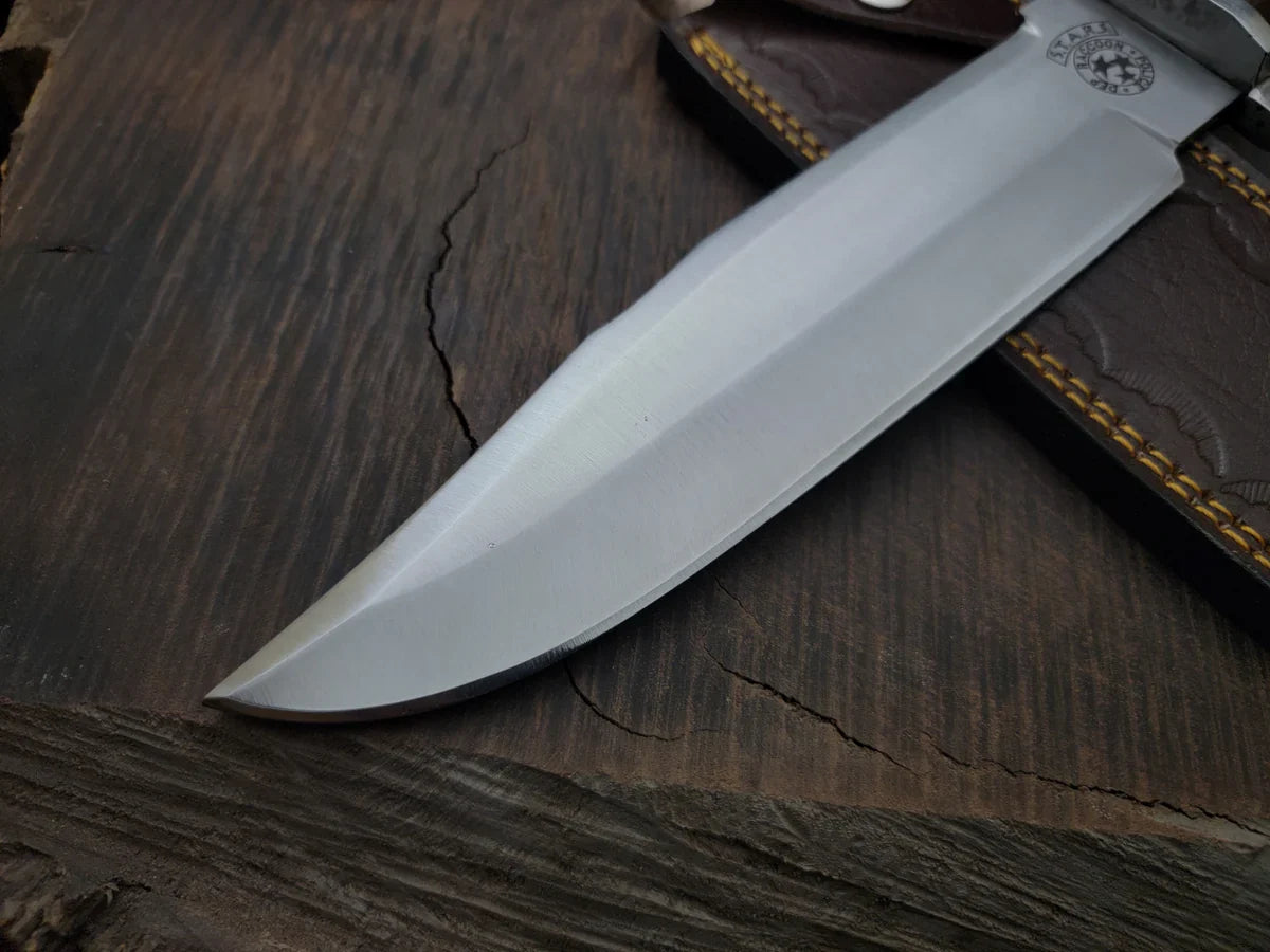 Resident Evil Raccoon City Police Replica Knife with Leather Sheath - Vortex Blades