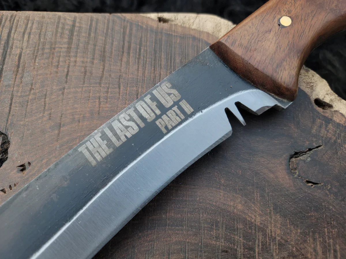 The Last Of Us : Part 2 - Ellie's Replica Machete with Leather Sheath - Vortex Blades