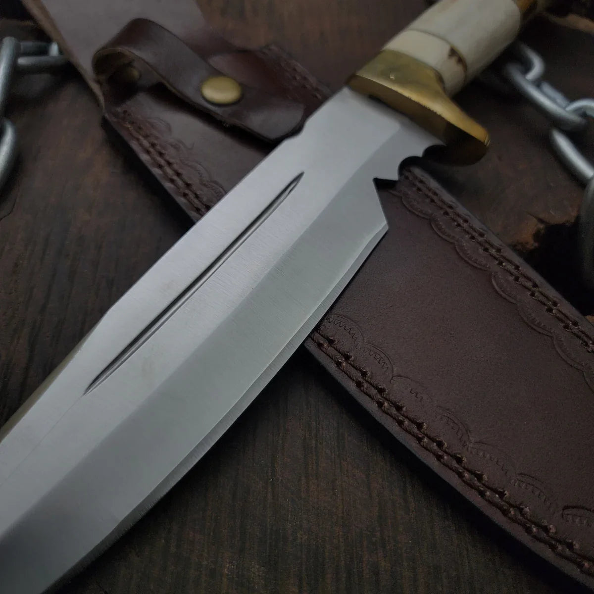 Read Dead Redemption 2 Handmade Replica Knife With Antler Handle - Vortex Blades