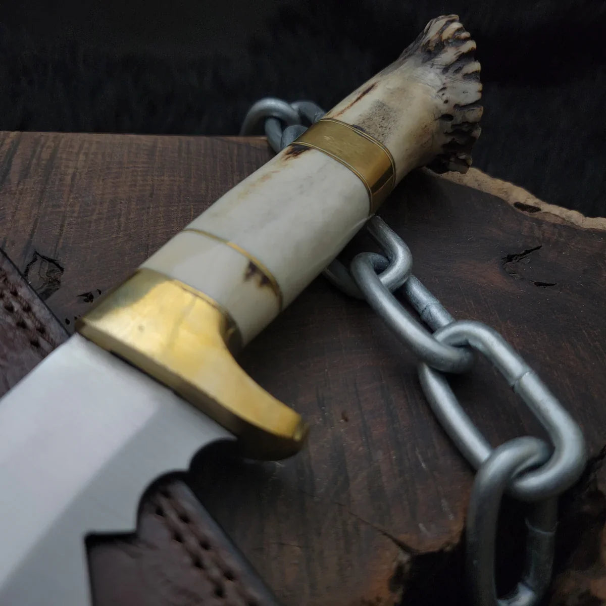 Read Dead Redemption 2 Handmade Replica Knife With Antler Handle - Vortex Blades