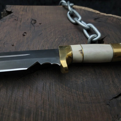 Read Dead Redemption 2 Handmade Replica Knife With Antler Handle - Vortex Blades