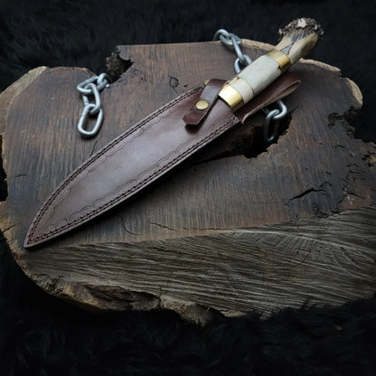 Read Dead Redemption 2 Handmade Replica Knife With Antler Handle - Vortex Blades