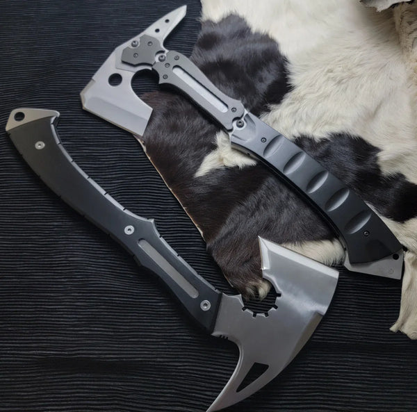 Resident evil Requiem Axe's Collection | Leon Kennedy Axe | Upgraded Axe | Hunk's Axe - Vortex Blades