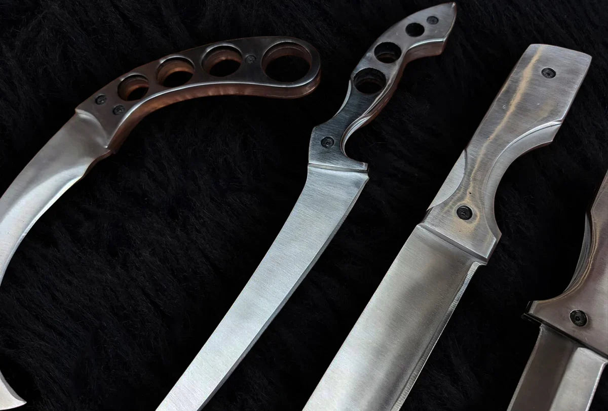 Dexter Morgan Replica Knives: Custom Dexter k-ill Tools 4 Pieces Set Replica Knives - Vortex Blades