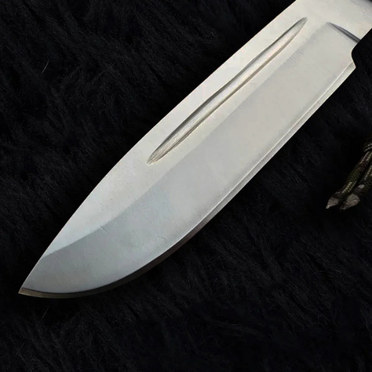 Custom Handmade The Walking Dead Daryl Dixon Replica Knife with Leather Sheath | Full Tang | Stainless Steel | G10 Micarta Handle - Vortex Blades