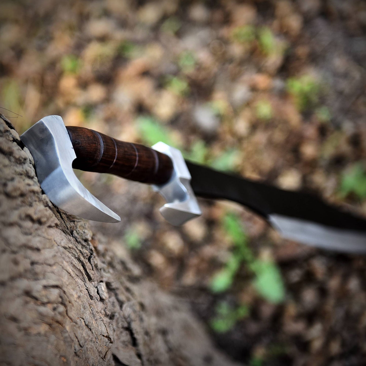 King Leonidas Spartan Sword Replica | 440c Stainless Steel, Leather Sheath