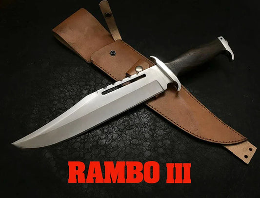 Handmade Rambo III Movie Replica Knife - Vortex Blades