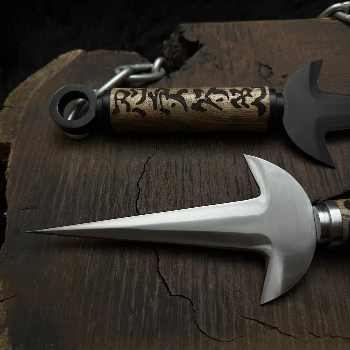 Naruto Shippuden: Handmade Custom Minato Kunai with Leather Sheath | Minato 4th Hokage | Yellow Flash Kunai - Vortex Blades