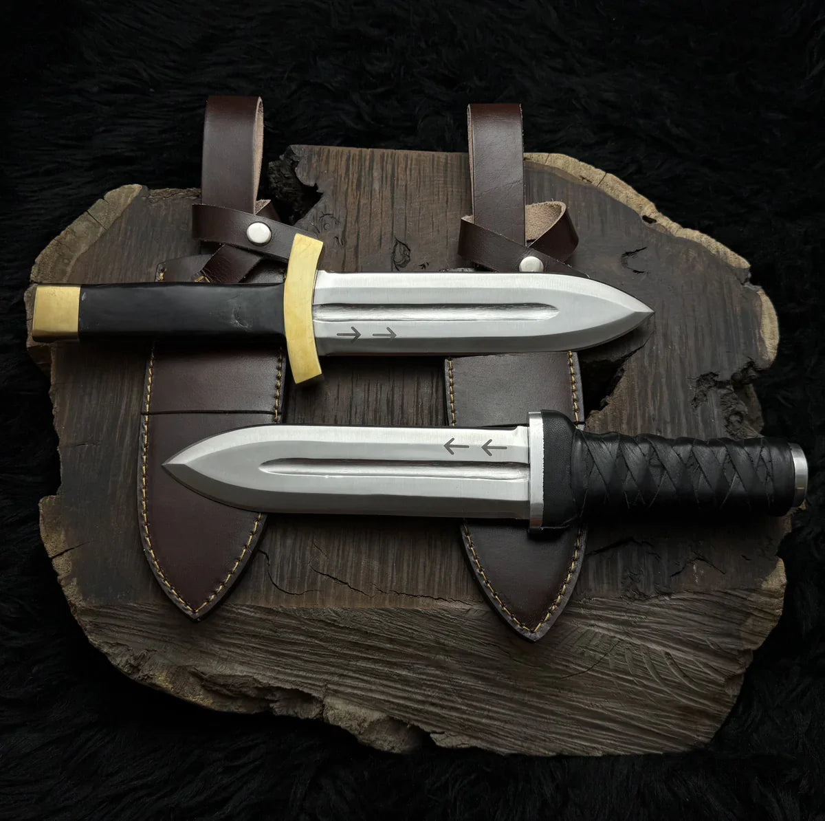 Handmade Vinland Saga Thorfinn Replica Daggers | Anime Cosplay items - Vortex Blades