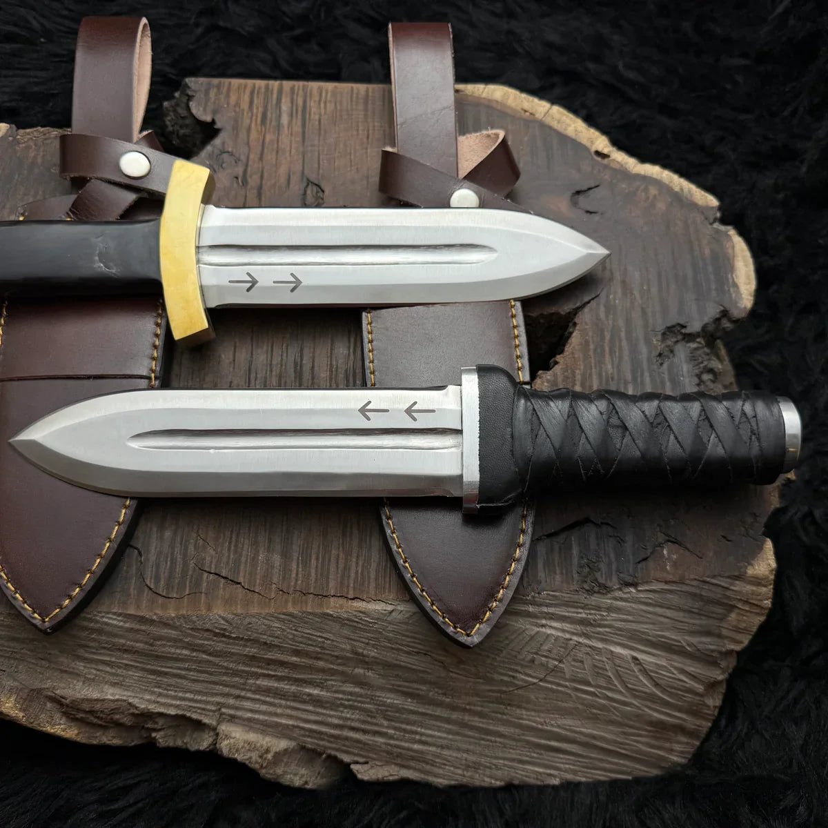 Handmade Vinland Saga Thorfinn Replica Daggers | Anime Cosplay items - Vortex Blades