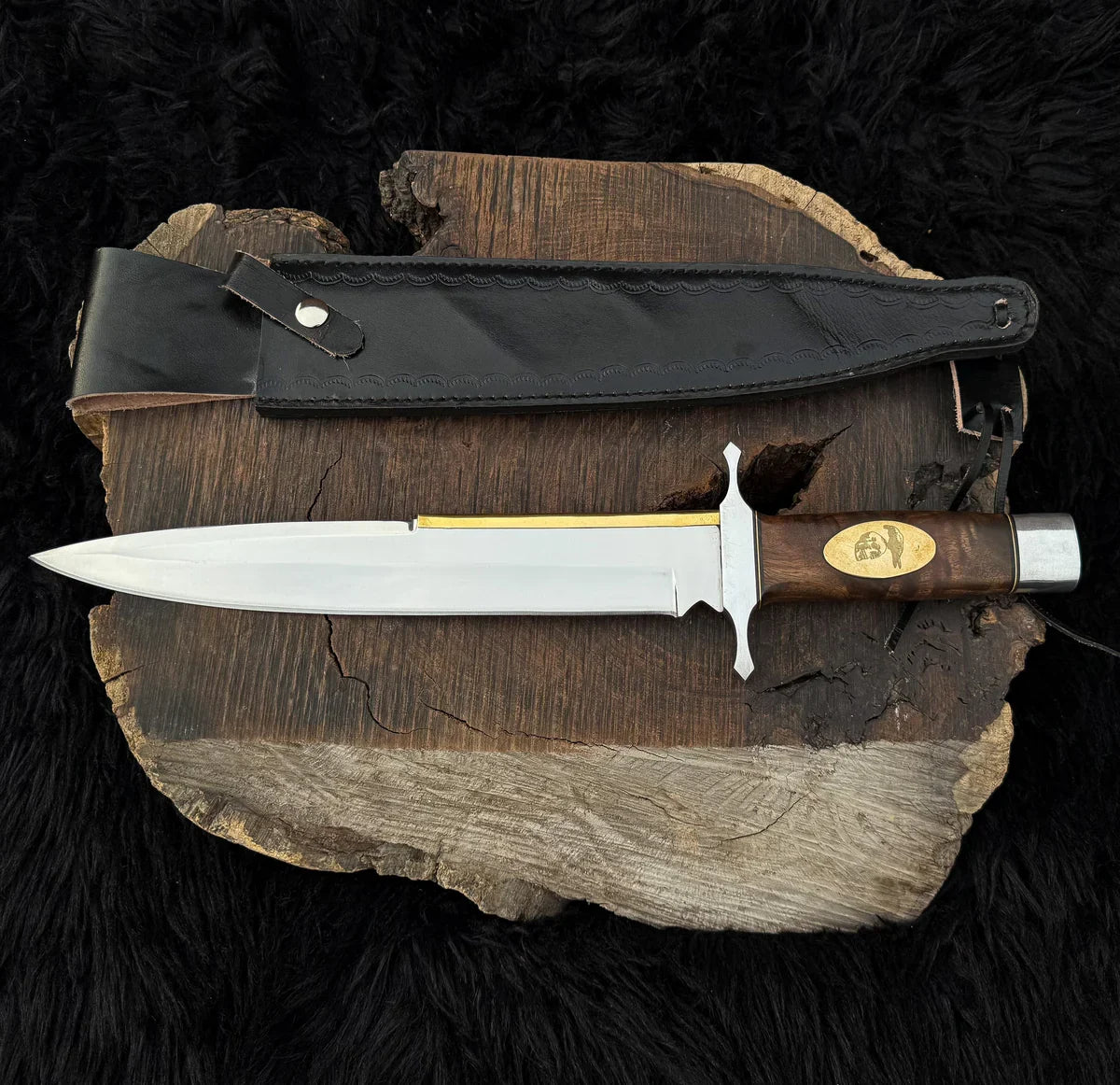 Premium Handmade The Expendables Toothpick Replica Knife (High Polish Blade) - Vortex Blades