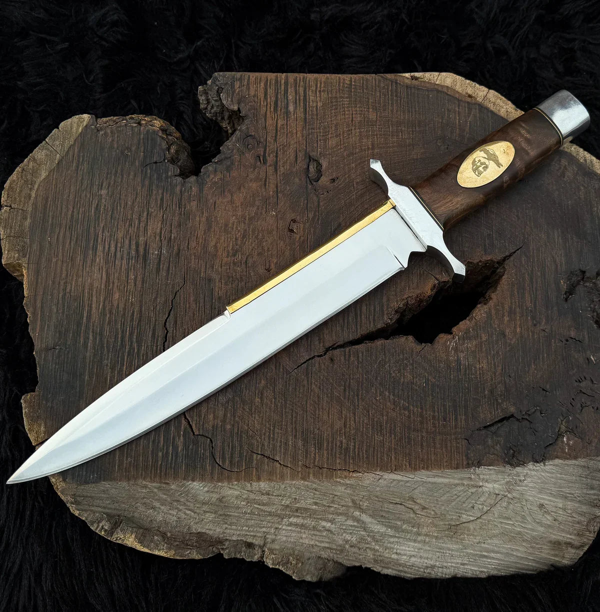 Premium Handmade The Expendables Toothpick Replica Knife (High Polish Blade) - Vortex Blades