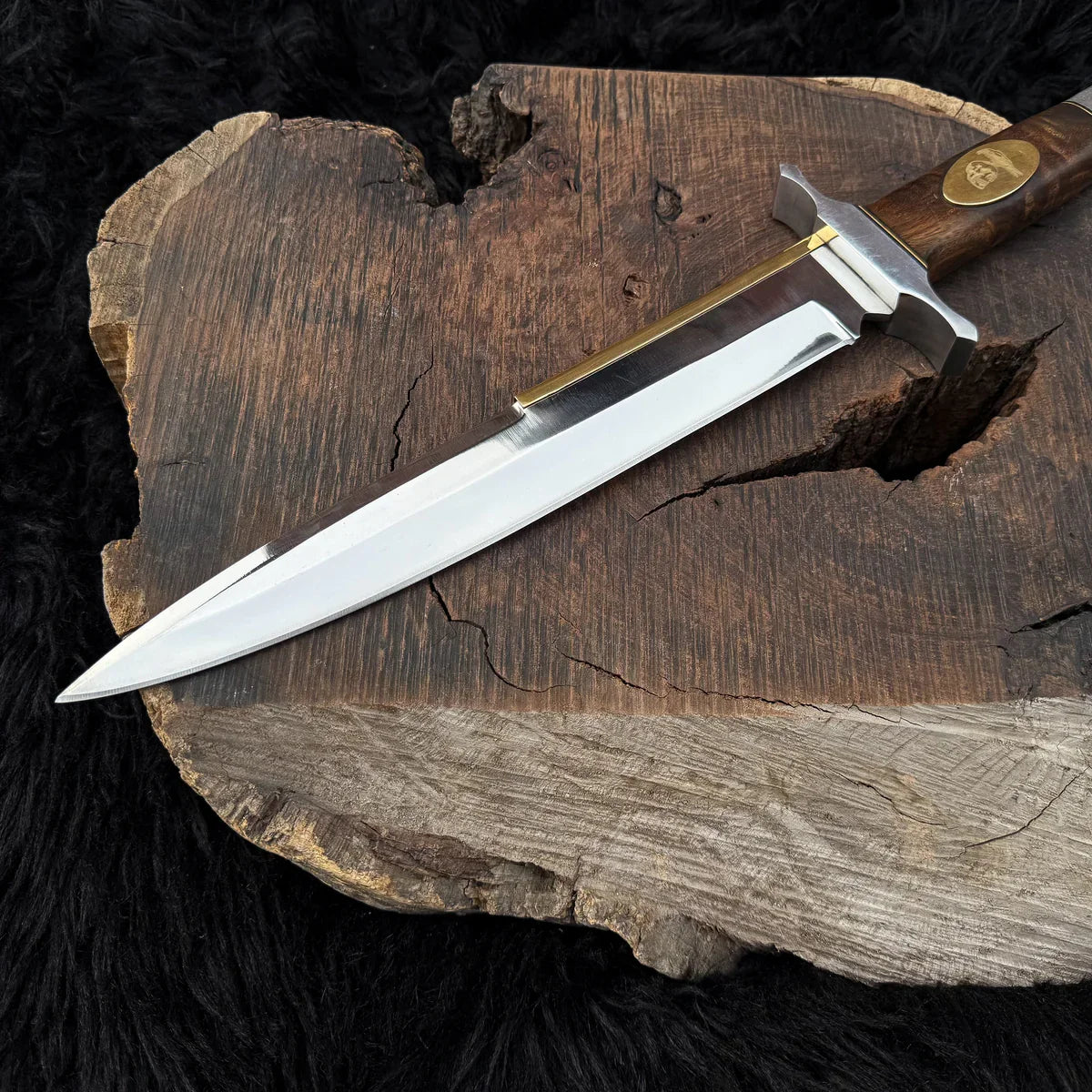 Premium Handmade The Expendables Toothpick Replica Knife (High Polish Blade) - Vortex Blades