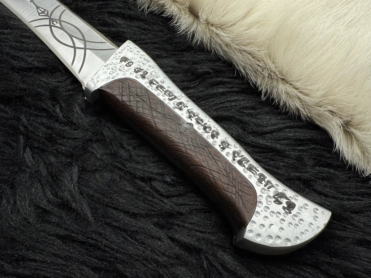 Handmade Dune Paul Atreides Crysknife with Leather Sheath | Dune 2 knifes | Dune cosplay | Dune movie collectibles - Vortex Blades