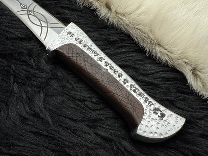 Handmade Dune Paul Atreides Crysknife with Leather Sheath | Dune 2 knifes | Dune cosplay | Dune movie collectibles - Vortex Blades